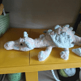 thumbnail image 5 of Sky Dragon Plush Toy, Soft Lying Snow Dragon Stuffed Animal, Cute Fantasy Plush Figure for Home Decor, Cozy Hugging Pillow, Collectible Gift for Fans & Plush Lovers, 5 of 8