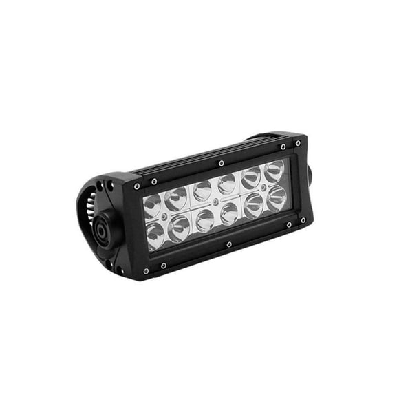 Westin Automotive Light Bar 09-13206C EF2 Series; LED; 6 Pouces de Longueur; 12 Blanc Epistar 3 Watt Ampoule; 36 Watts / 4,5 Amp; Faisceau Combo; 2150 Lumens Bruts; Lentille Claire; Boîtier Noir
