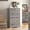 Grey1, variant on Winkalon 6 Drawer Dresser for Bedroom, Chest of Drawers Wood Storage Cabinet for Living Room,Gray