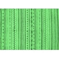 thumbnail image 1 of Ahgly Company Indoor Rectangle Abstract Emerald Green Modern Area Rugs, 2' x 3', 1 of 4