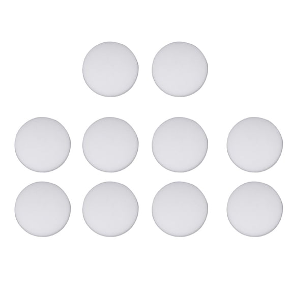 WHAMVOX 20pcs Silicone Wall Protectors Self-adhesive Bumper Guard Round Door Stoppers