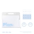 thumbnail image 1 of Veeogra Clearance!File Folders,Expanding File Folder,A4 Document Bag with Clip Organizer Document Protectors with Divider Tabs And Pockets Accordion File Organizer,File Organizer,School Supplies, 1 of 9