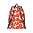thumbnail image 6 of Rocae Tomatoes for Durable Canvas Backpack Leisure Large Bag Travel Rucksack Multi-function Backpack Medium, 6 of 8
