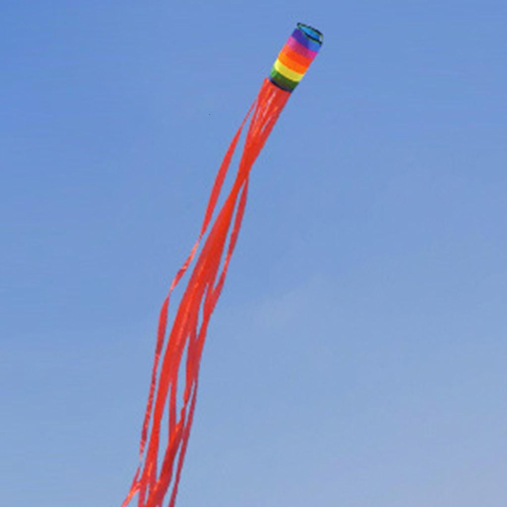 Long Football Shape Kite Large Huge Outdoor Soft Flying Kite for and Adults Camping Outdoor Toy