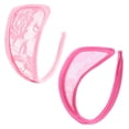 thumbnail image 7 of Zonest Womens Floral Lace C String Underwear Invisible Sexy Lingerie Solid Hollow Thong, 7 of 7