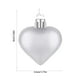 thumbnail image 3 of Apmemiss 36Pcs Valentines Day Decor Heart Ornaments Rose Gold Heart Shaped Baubles Ornaments for Valentine's Day Hanging Decorations or Wedding Anniversary Party Supplies Home Tree Decorations, 3 of 6