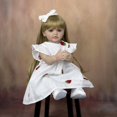 thumbnail image 3 of Muñeca Reborn GUESSBELLY, cuerpo completo de vinilo, 55 cm/22 pulgadas, niña, 3 of 4
