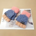 thumbnail image 2 of Fleece Gloves for Women Warm Gloves for Women Waterproof Gloves Women Mittens Warm Gloves Mittens for Women Winter Clothing for Women Womens Gloves with Touchscreen Fingers Womens Gloves, 2 of 4