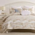 thumbnail image 2 of Greenland Home Coastal Paradise Matelassé Coverlet Set, Dover Natural, 2-Piece Twin/XL, 2 of 7