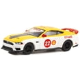 thumbnail image 2 of 2022 Ford Mustang Mach 1 #22 Yellow & White "Shell Racing" "Shell Oil Special Ed" Series 1 1/64 Diecast Model Car by Greenlight, 2 of 3