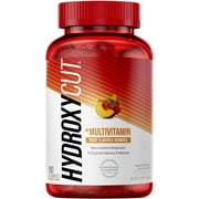Hydroxycut Gummies - 99% Caffeine Free - Metabolize Carbs, Proteins & Fats - Includes 15 Essential Vitamins & Minerals - for Women & Men