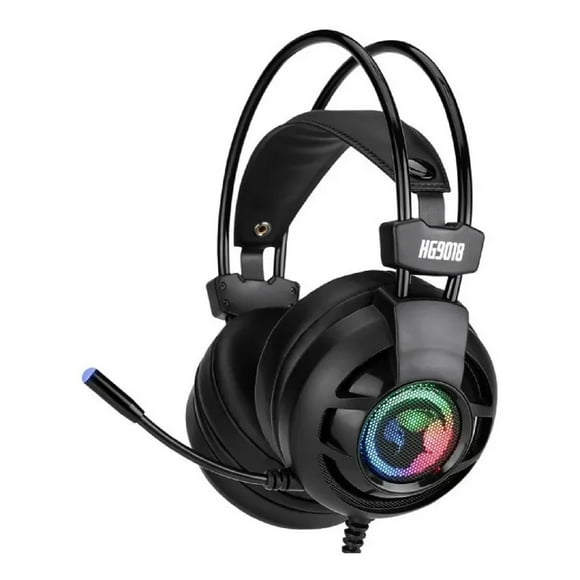 Diadema GAMER Marvo HG9018 Sonido 7.1 USB 2.4m Micrófono Luz