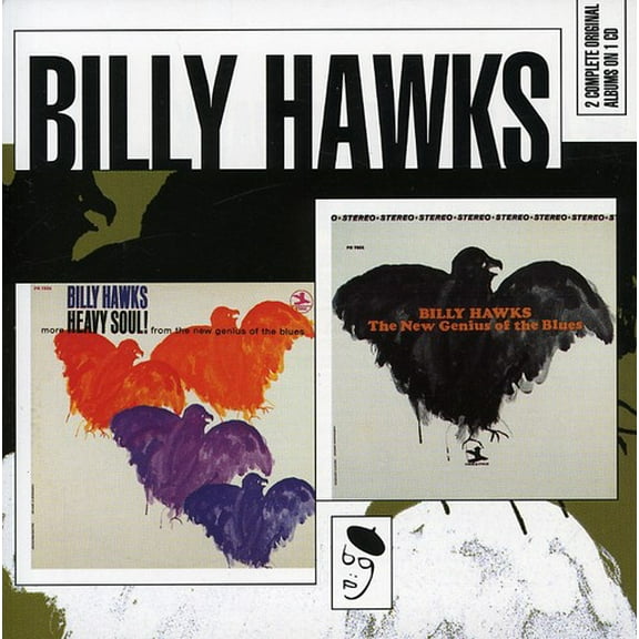 Billy Hawks - New Genius of the Blues/More Heavy Soul! - Music & Performance - CD