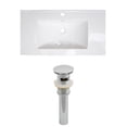 thumbnail image 1 of American Imaginations 32-in. W 3H8-in. Ceramic Top Set In White Color - Overflow Drain Incl. AI-15584, 1 of 1