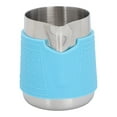 thumbnail image 3 of Jarra para espumar leche, taza para espumar leche de acero inoxidable de 350ml, accesorios para máquina de café, tecnología innovadora, 3 of 8