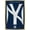 Gold Framed Version, variant on MLB New York Yankees - Logo 25 Wall Poster, 22.375" x 34"