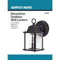 thumbnail image 2 of Nuvo Lighting - Cube-1 Light Outdoor Wall Lantern-4.38 Inches Wide by 8.63, 2 of 2