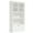 White, variant on Modern 5-Tier White Bookshelf with Doors - 63 Inch Tall Wood Bookcase - Semi-Open Storage Cabinet for Office, Living Room, Bedroom, Library - Color: White