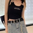 thumbnail image 4 of Ceinture à Boucle Épingle en Daim Rétro Décontractée Business Ceinture de Luxe Punk avec Jupes Jeans, 4 of 7