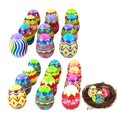 thumbnail image 1 of 24Pcs Fillable Easter Egg Tumbler Toy Children's Gifts Pinch Stress Relieving Toys Colorful Eggs Easter Party Decor zhangmengya LED, 1 of 2