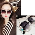 thumbnail image 2 of TIELUTT Lunettes de Soleil Mode pour Femmes Lunettes de Protection Solaire avec Strass 1 Pce Lunettes Enfants Peewee Équipement de Moto de Randonnée Lunettes Hommes sur Lunettes pour Hommes, 2 of 8