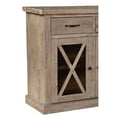 thumbnail image 5 of Alpine Furniture Newberry Wood Sideboard in Weathered Natural, 5 of 5
