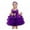 Purple, variant on FhsagQ Dresses for Girls Children's Full Moon Dress Girls Cake Dress Children's Birthday First Birthday Dress Dress Little Girls The 7th of July Dresses Size 9/10 Independence Day Purple 100