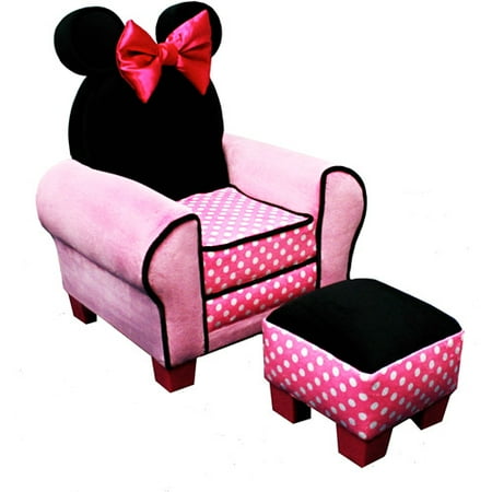 Disney - Minnie Toddler Chair and Ottoman