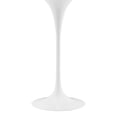 thumbnail image 3 of Modway Lippa 28" Round Terrazzo Bar Table in White White, 3 of 7