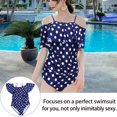 thumbnail image 4 of Minkissy Pregnant Swimsuits for Women 1Pack Maternity Swimsuit Polyester Sun Protection Adjustable Straps Ruched Sides, 4 of 4