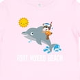 thumbnail image 4 of Inktastic Fort Myers Beach Florida Dolphin Boys or Girls Baby T-Shirt, 4 of 5