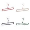 thumbnail image 1 of Perchas de plástico de 4 piezas, Perchas antideslizantes Percha de plástico reforzado con gancho de 360 ​​grados BLESIY Percha multifuncional, 1 of 8