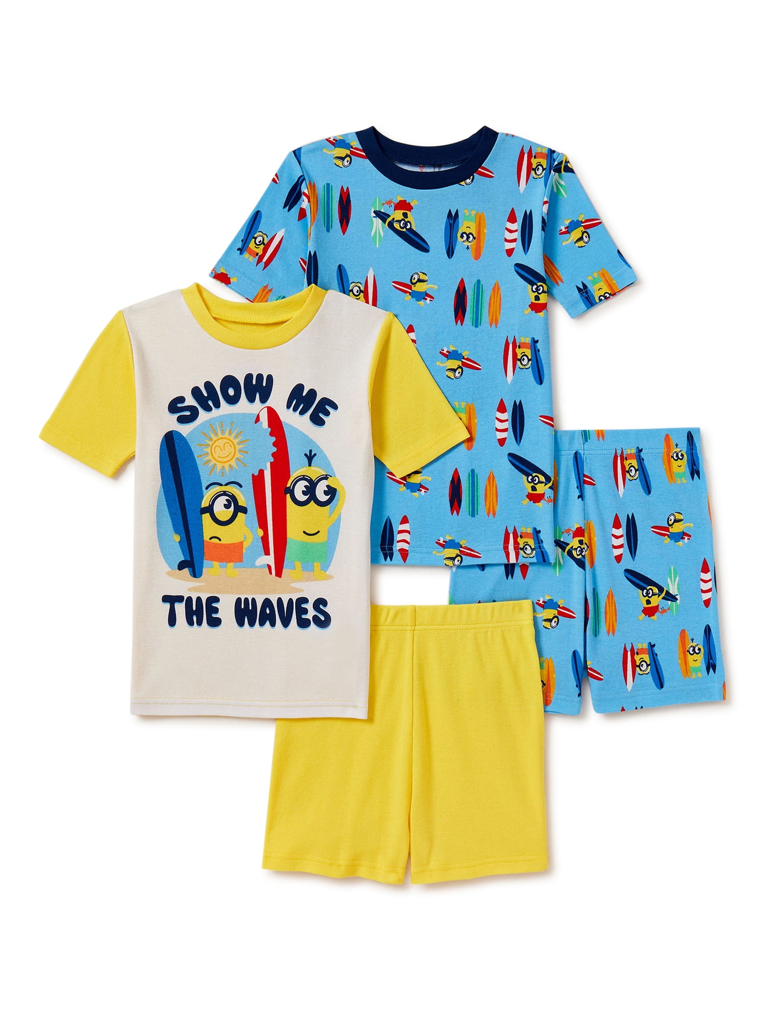 Despicable Me Boys Pajama Set, 4-Piece