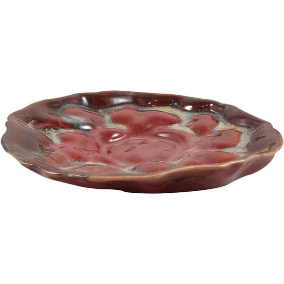 India Meets India Handicraft Ceramic Serving Tray Serving Platter, Best Gifting, Made By Awarded Indian Artisan