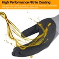 thumbnail image 2 of Guantes de trabajo NEOTRIL con recubrimiento de nitrilo microespuma, 3 pares, talla L, 2 of 5