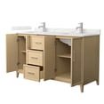 thumbnail image 2 of Wyndham Collection WCH717160DHBWQUNSMXX Elan 60" Free Standing Double Basin Vanity Set -, 2 of 7