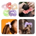 thumbnail image 3 of 5pcs Light Up Scrunchies: LED Light Up Hair Scrunchies Colorful Glow Elastic Hair Ties Girls Women for Halloween Neon Parties Rave Accessories, 3 of 3