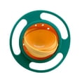 thumbnail image 1 of Bol Gyroscopique, Rotation à 360 Degrés Bol Mignon Résistant aux Éclaboussures avec Couvercle pour Tout-Petits Nourrissons Enfants, 1 of 9