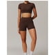 thumbnail image 3 of Conjuntos de entrenamiento for mujer, 2 piezas, sujetador deportivo, camiseta sin mangas, polainas de cintura alta, gimnasio, Yoga, ropa activa, Top de entrenamiento for mujer, 3 of 6