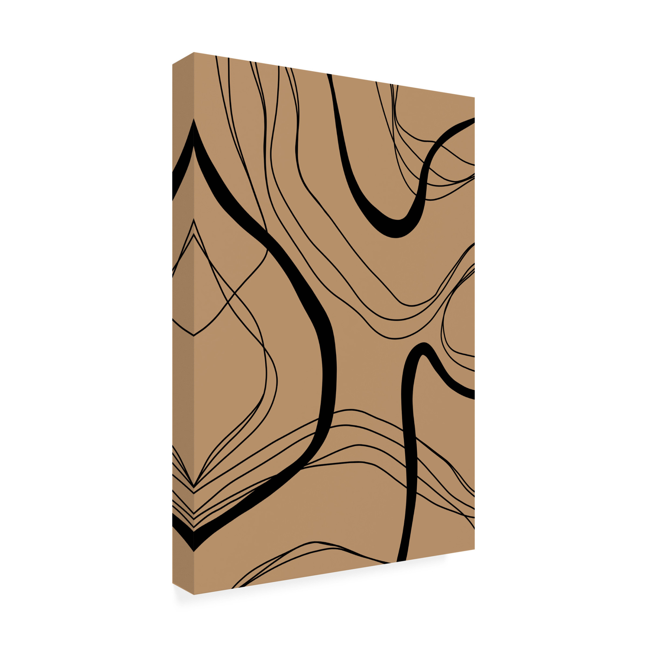 Trademark Fine Art Veronika Boulova  Abstract 1 Canvas Wall Art
