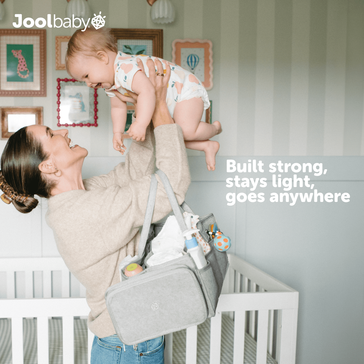 Jool Baby Tag-Along Diaper Caddy Organizer