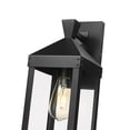 thumbnail image 3 of Millennium Lighting 22911 Yates 18" Tall Outdoor Wall Sconce - Black, 3 of 6