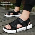 thumbnail image 3 of CAROOTU 2021 Men's Outdoor Comfortable And Breathable Sandals Mesh Upper Rubber Sole Lightweight Design, 3 of 6