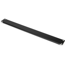 Rocstor Y10E011-B1 Blank Panel 1u- 10 Pack-black Cpnt Heavy-duty Cold Rolled Steel Crs