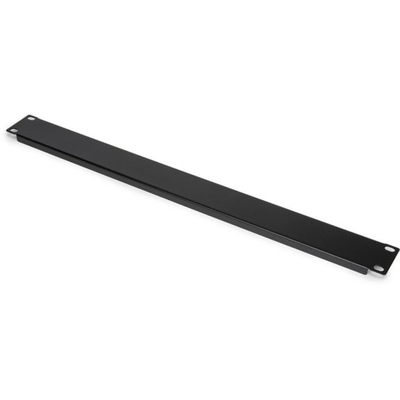 Rocstor Y10E011-B1 Blank Panel 1u- 10 Pack-black Cpnt Heavy-duty Cold Rolled Steel Crs