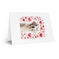 thumbnail image 2 of DistinctInk Greeting Card / Note Card - Valentine's Day English Setter - PACK of 1, 2 of 7