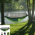 thumbnail image 5 of WNEXOPE Camping Hammock with Mosquito Net and Rain Fly - Portable Double Hammock with Bug Net and Tent Tarp Heavy Duty Tree Strap, Hammock Tent for Travel Camping Backpacking Hiking Outdoor Camp, 5 of 9