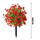 thumbnail image 4 of YiJuHui Artificial Flower Stakes Outdoor Decor, Realistic Faux Floral Garden Stakes, UV Resistant Waterproof, Easy Install for Yard Patio Lawn Landscaping, 4 of 5