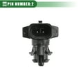 thumbnail image 7 of Unique Bargains 1PC Car AC Ambient Air Temperature Sensor for Chevrolet Blazer 1998-2002 Plastic 1236284 9152245 Black, 7 of 7