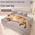 thumbnail image 3 of Comfortable Beds for Large Dogs Machine Washable Waterproof Dog Bed L Shape Foam Dog Beds Spacious Mat for Multiple Dogs Family ShopWise Round, 3 of 8
